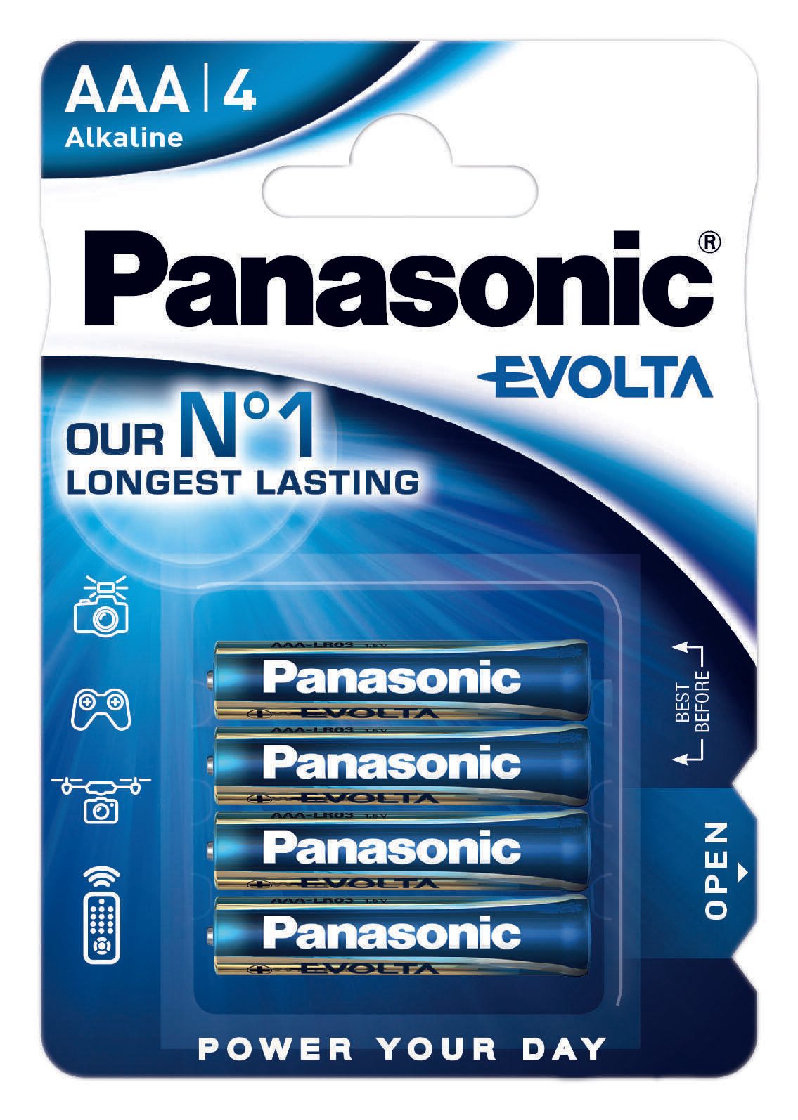 Panasonic Batterie Micro AAA 1.5 V 129556