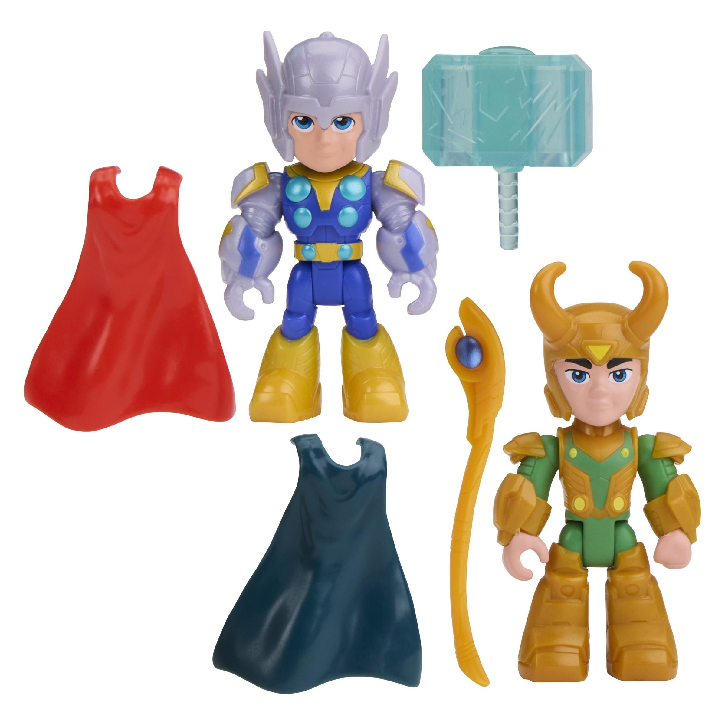 Hasbro Disney Jr. Serie Marvel's Iron Man und seine fantastischen Freunde Hammer & Schabernack Set (G31185L00)
