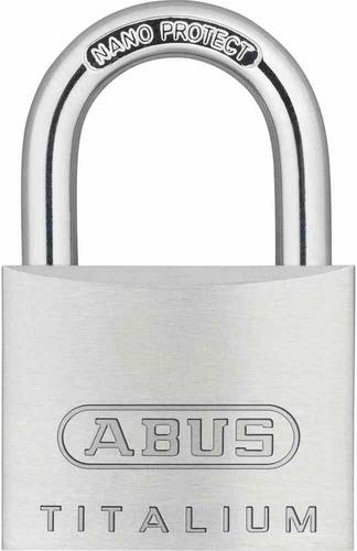 ABUS TITALIUM 64TI/40 Triples Vorhangschloss, Vorhangschloss - Modell: Titalium 64TI, Titalium | Sicherheitsstufe: 5 |