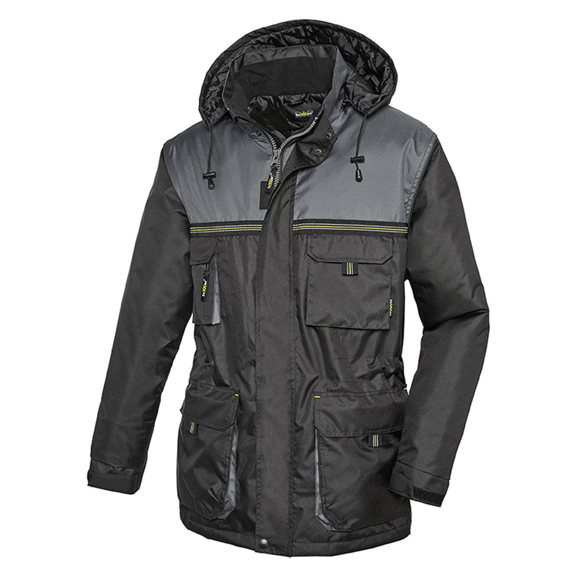 BIG Arbeitsschutz Winter-Jacke YSTAD schwarz/grau,Gr.L (L) (228247)