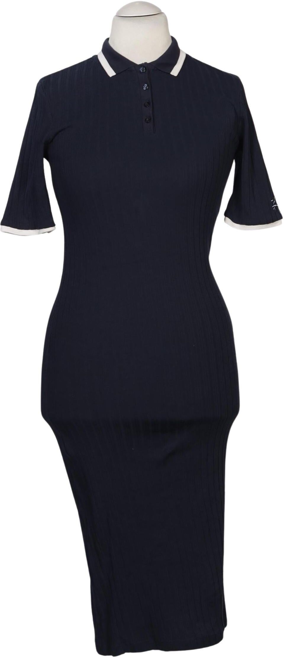 Hugo by Hugo Boss Damen Kleid, Marineblau, Gr. M, Baumwolle - Second Hand