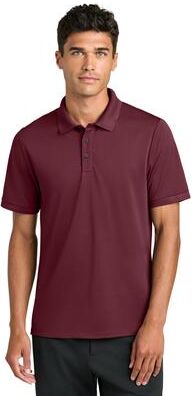 Mercer+Mettle MM1030 Everyday Performance Polo Shirt in Burgundy size 4XL   Polyester