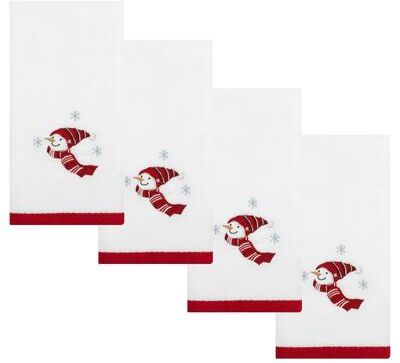 Avanti Linens Avanti Holiday Cheer 4-Pack Fingertip Towel Set
