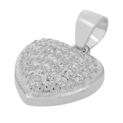 Kettenanhänger ADELIA´S "Anhänger – Herzanhänger aus 925 Silber", silber, Schmuckanhänger, Damen, Silber 925 (Sterlingsilber), Kettenanhänger, Geschenkidee: zeitlos und vielseitig