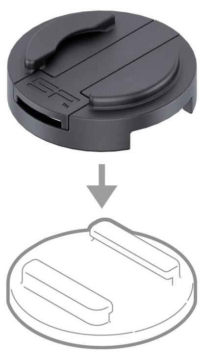SP Connect 52800 smartphonehouder voor fiets, auto en scooter - zwart