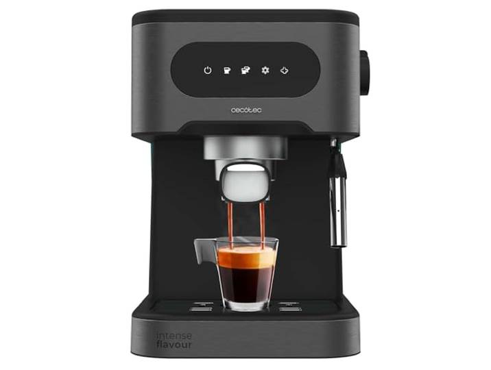 Cecotec Power Espresso 20 ColdBrew Machine à Espresso\, Machine à Espresso et Cappuccino\, Café à Infusion Froide\, Pression 20 Bars\, Vapeur Réglable\, Profitez de la Qualité Professionnelle à la Maison