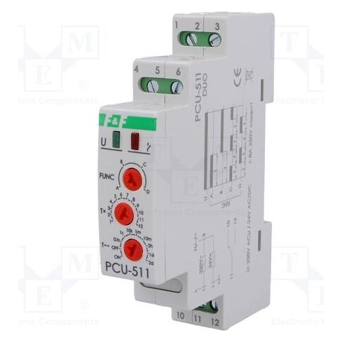 F&R Zeitrelais 230V 24V AC (PCU-511 DUO)