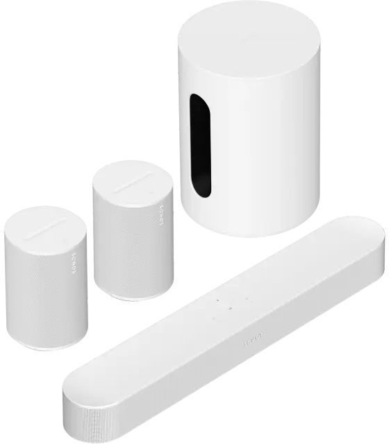 Sonos Hemmabiopaket med Beam Vit