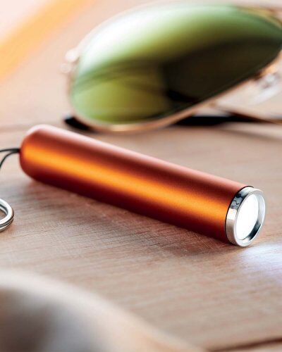 Torcia LED Sanlight ABS con portachiavi Personalizzate o neutre Mid Ocean