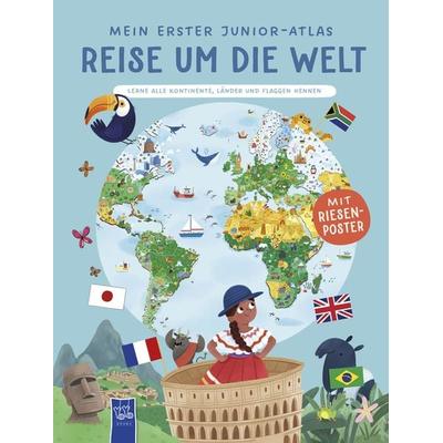Mein erster Junior-Atlas: Reise um die Welt, Set von , YoYo Books, 978-94-6476-840-4