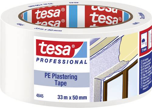 Tesa PE 04845-00001-00 Putzband tesa Professional Weiß (L x B) 33m x 50mm 1St.