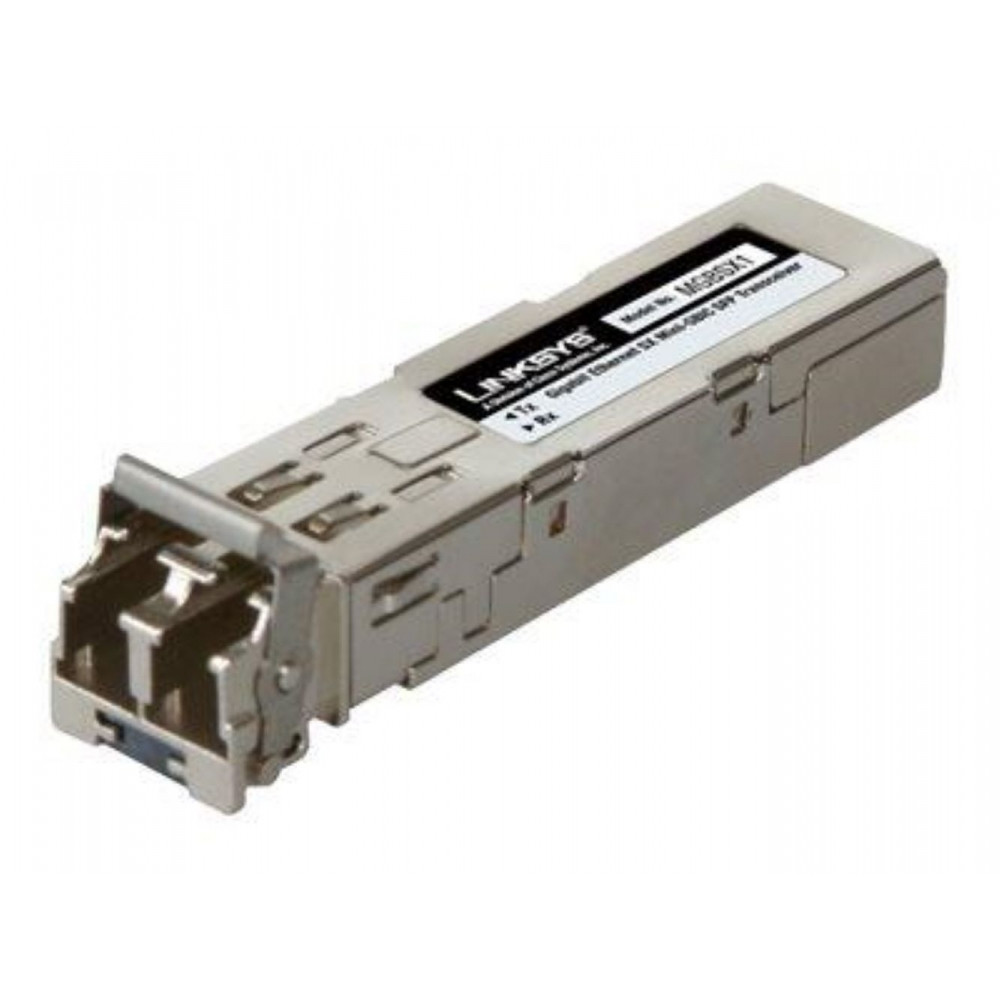 Cisco Linksys MGBSX1 SFP Mini-GBIC transceivermodule zilver