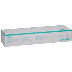 Braun Injekt Spritze 2 ml LL zentrisch P 100X2 ml