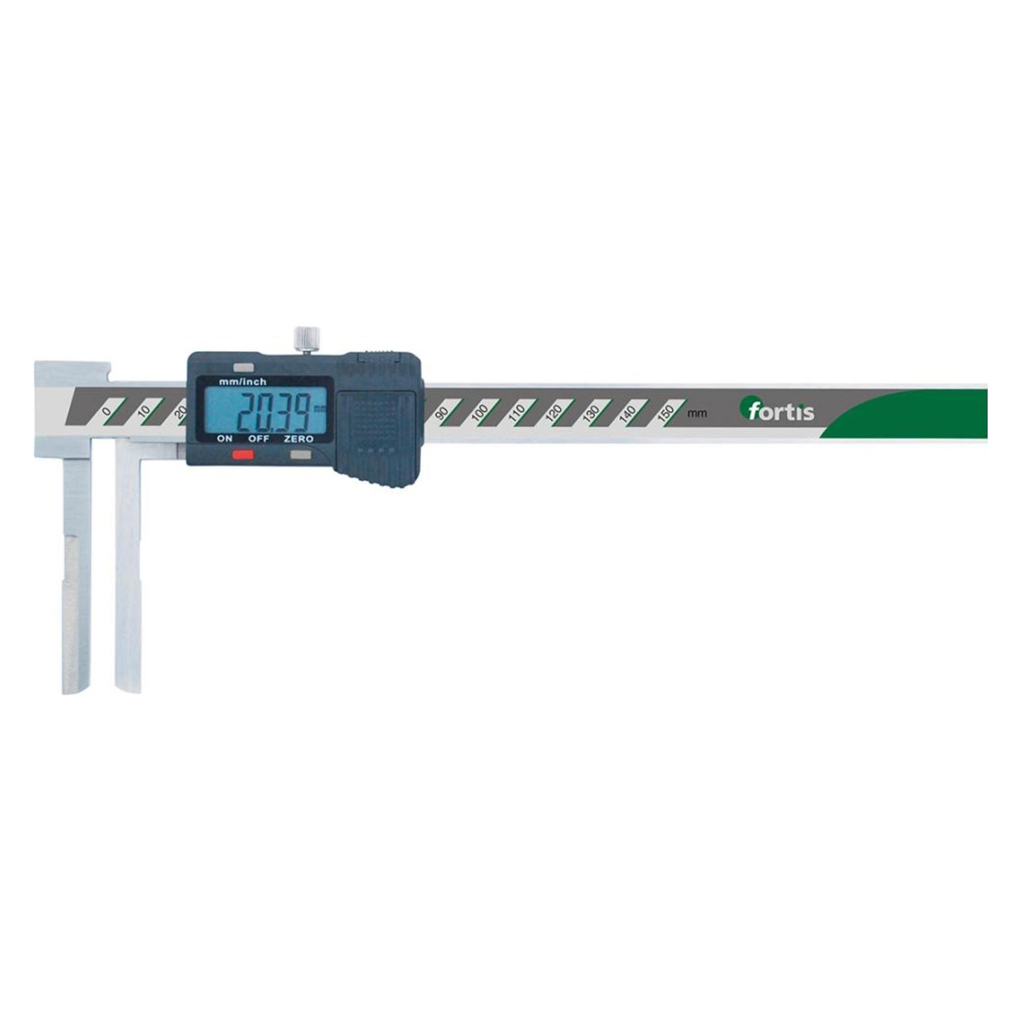 Fortis Messschieber lange Schenkel digital 10-150/0,01mm (15 cm) (4317784737623)