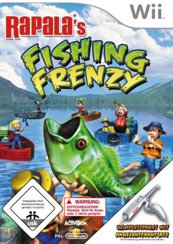 ACTIVISION - Rapala Fishing Frenzy inkl. Angelrutenaufsatz - Preis vom 08.10.2026 07:26:42 h