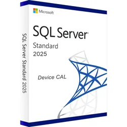 Microsoft SQL Server 2025 Device CAL | Datenbankzugriff für Unternehmensnetzwerke