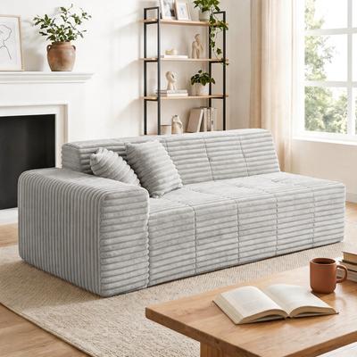 DREAMSIDEA Modern Oversized plush Sofa Bed