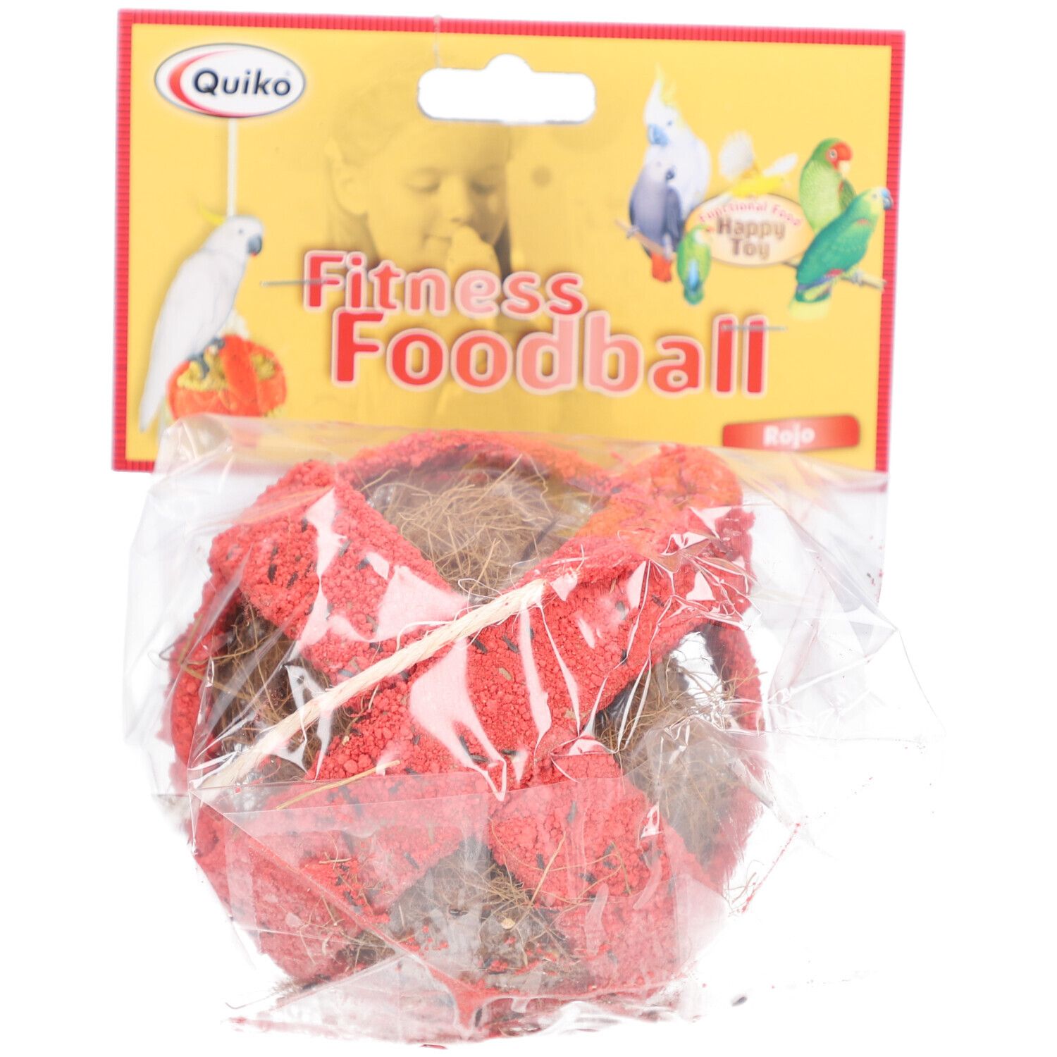 Quiko Fitness Foodball Rojo 100 g Futter