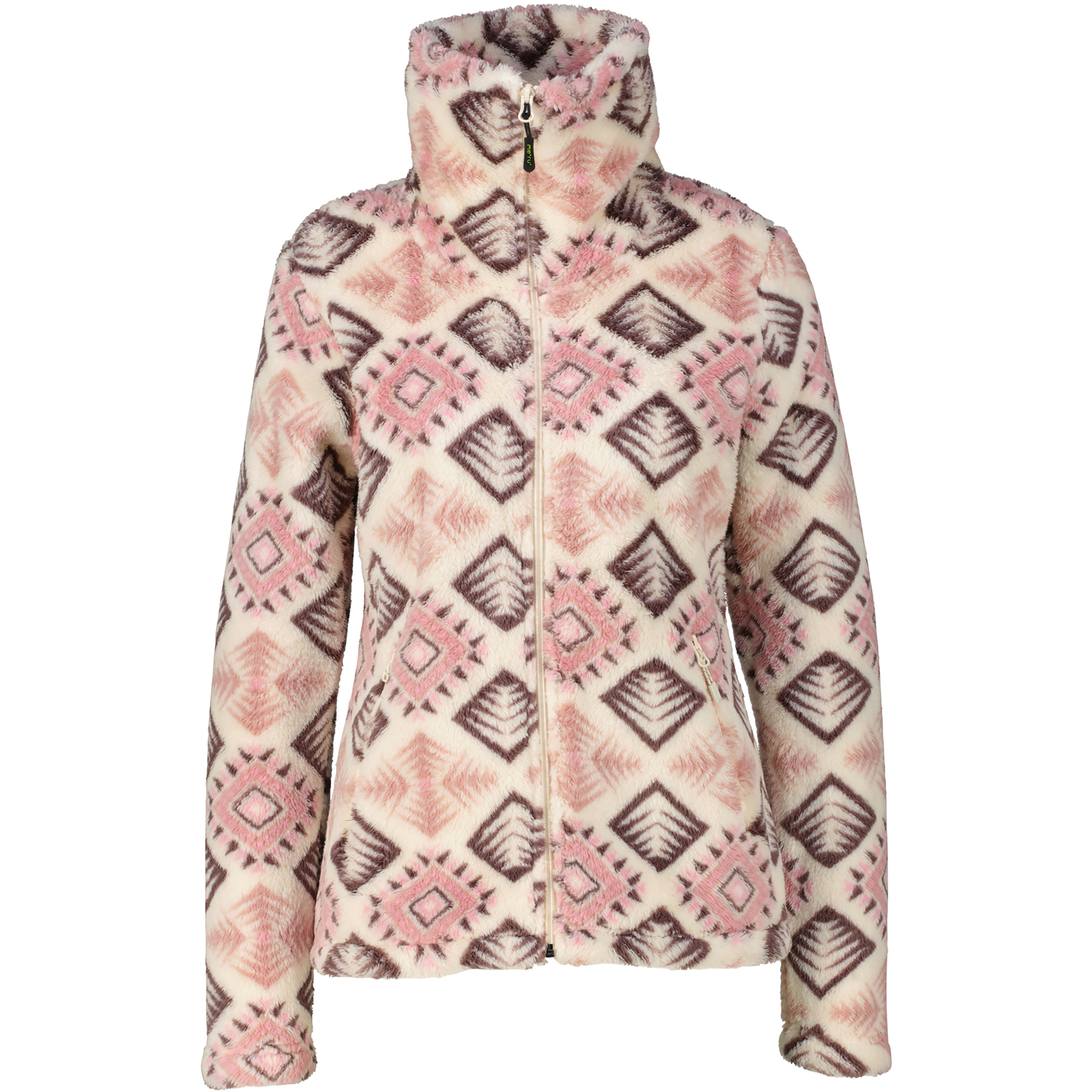 Bergzeit Basics Meru Kurgan Pta Damen Fleecejacke weiss Größe XS Lifestyle Schnell trocknend