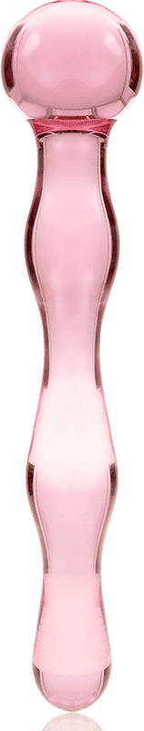 Nebula LE 13 GODE EN VERRE BOROSILICATE 18 X 3,5 CM ROSE