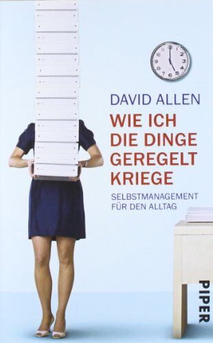 David Allen - Wie ich die Dinge geregelt kriege: Selbstmanagement für den Alltag - Preis vom 09.10.2026 07:28:09 h