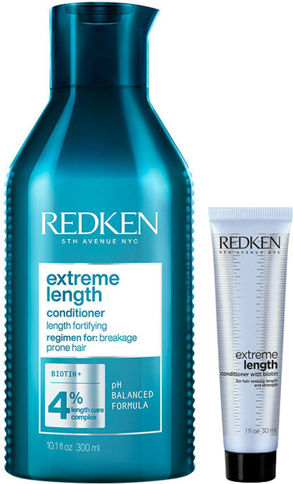 Redken Extreme Length Conditioner 300ml and MINI Extreme Length Condit