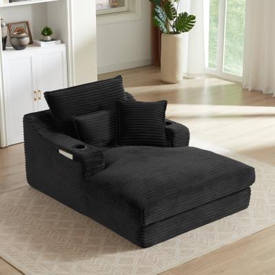 "47.24"" Modern Comfortable Cushioned Compression Sofa with Unique Cushion design"