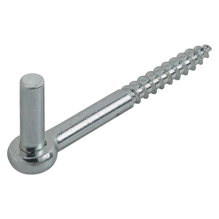 Vormann Einschraubkloben J Stift-Ø 13 mm verzinkt zum Einschrauben (Kloben, 10 Stk.) (000072013Z)