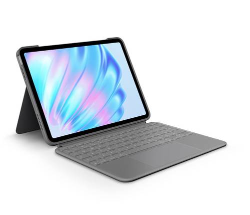 Logitech Combo Touch Tablet-Tastatur mit Hülle Apple iPad Air 11-inch (M2) 27,9cm (11") Grau