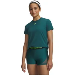 UNDER ARMOUR Vanish Trainingsshirt Damen 338 - rack green/hyper green L