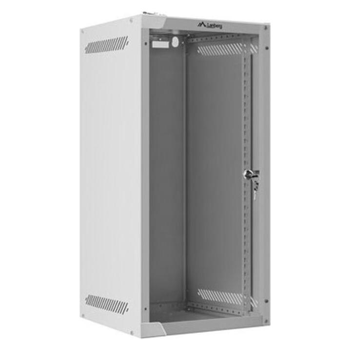 Lanberg WF10-2312-10S Rack 12U Wandmontiertes Regal (12 HE, 10 Zoll Rack) (WF10-2312-10S)