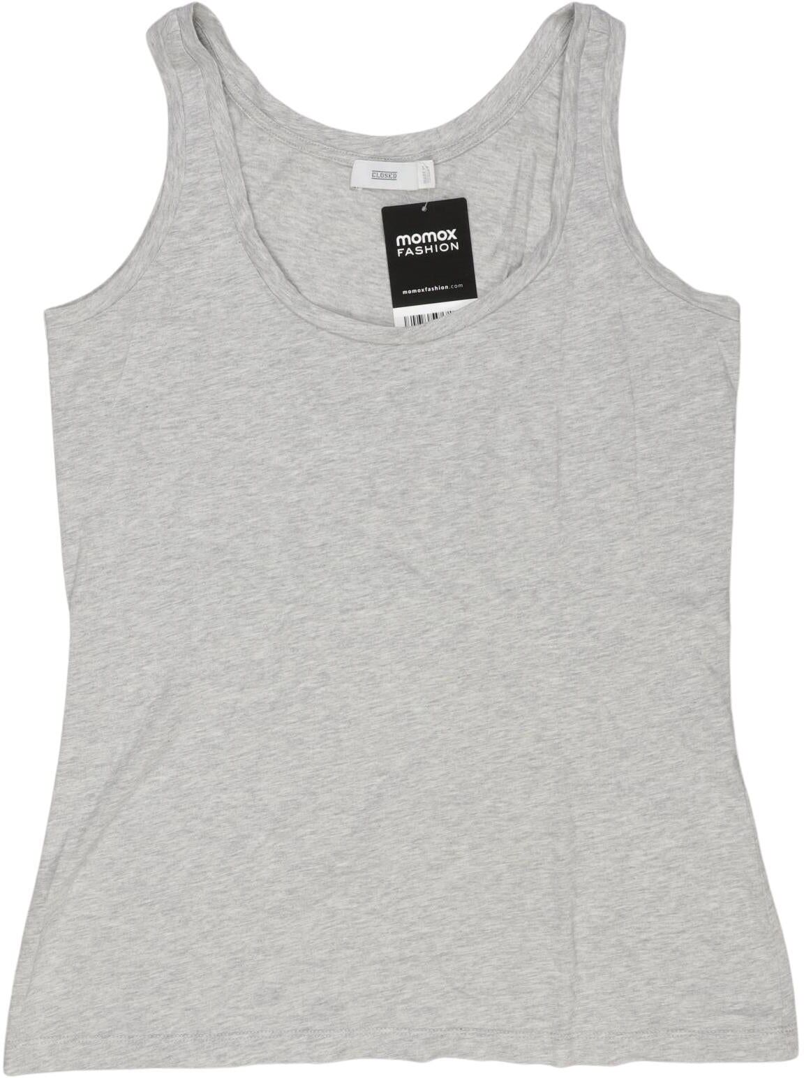 Closed Damen Top, Grau, Gr. S, Baumwolle - Second Hand