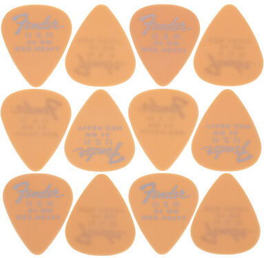 Fender 351 Dura-Tone Picks BTB Butterscotch Blond
