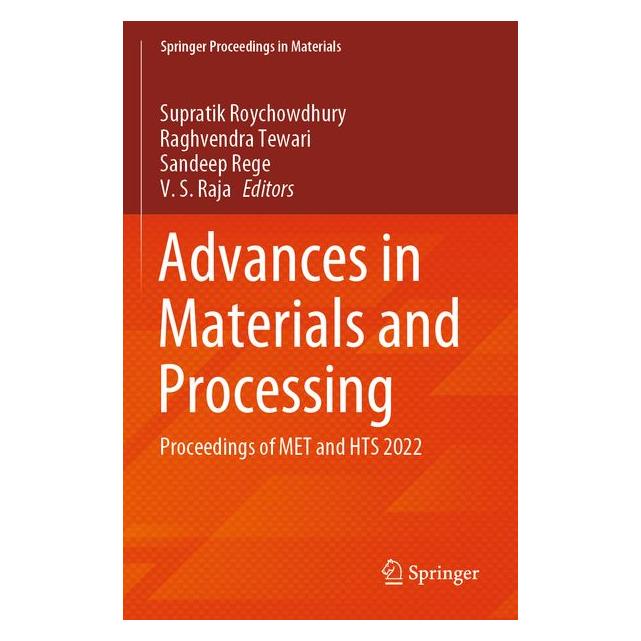 Umbreit Advances in Materials and Processing (Englisch, Raghvendra Tewari, Sandeep Rege) (72134374)
