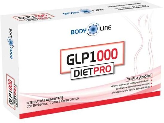 Bodyline Glu 1000 Dietpro Integratore Controllo Peso 30 Compresse