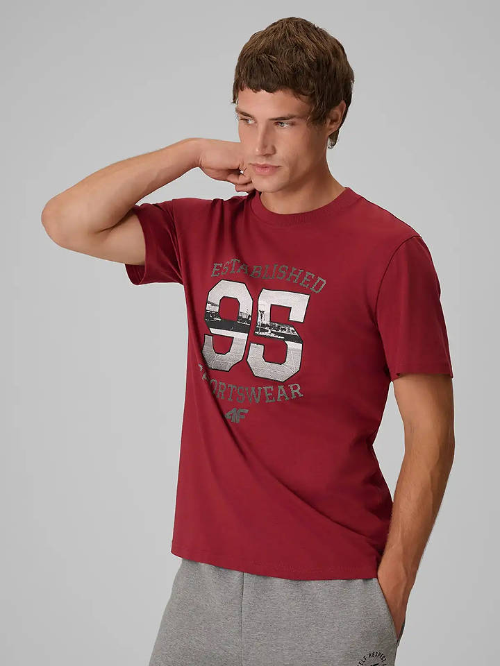 4F Shirt in Rot - XL