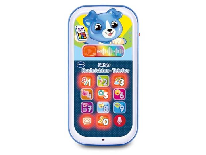 VTech Babys Nachrichten-Telefon - Spielhandy für 9-36 Monate