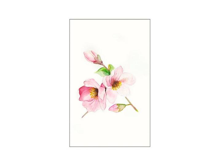 Bild KOMAR Magnolia Breathe , rosa (farbe bild(er): rosa), B:30cm H:40cm, Holzwerkstoff, Papier, Bilder, Bild, Wandbild zur Dekoration - ohne Rahmen
