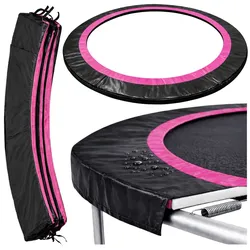 Federabdeckung für Trampolin Sport Max 10ft Schwarz-Rosa
