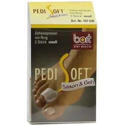 BORT Pedisoft Zehenspreizer Gel mit Ring 2 St