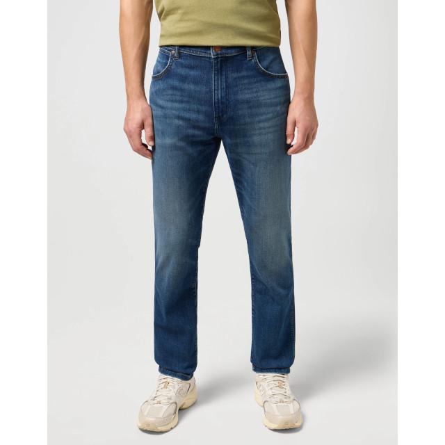 Wrangler Larston heren slim-fit jeans hare