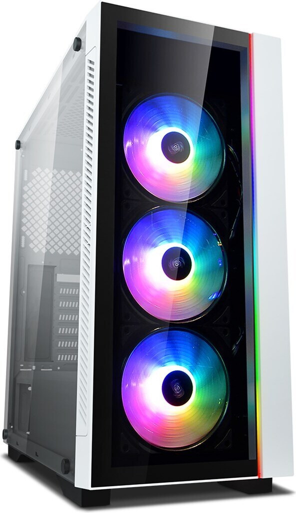 DeepCool Matrexx 55 V3 ADD-RGB computerbehuizing, wit, met gehard glas