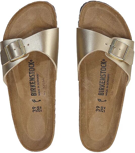 BIRKENSTOCK Damen Sandalen Madrid Birko-Flor gold   38 W