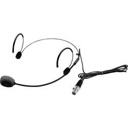 Headset Sprach-Mikrofon Omnitronic UHF-300 Übertragungsart (Details):Funk inkl. Windschutz 13063310