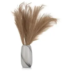 LUMIDA Casa LED-Vase inkl. Pampasgras 6h-Timerfunktion Höhe 60cm