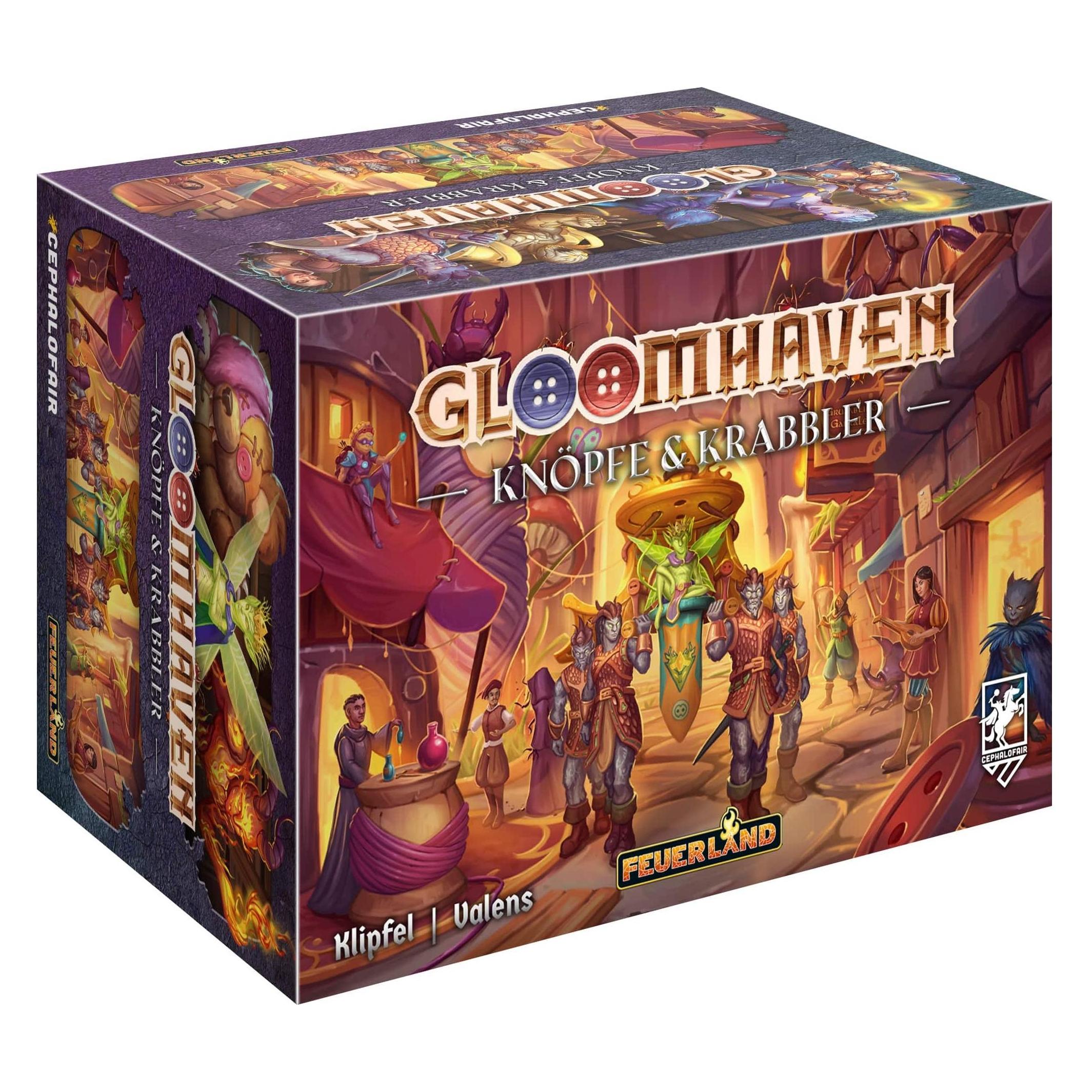 Feuerland Gloomhaven: Knöpfe & Krabbler (Deutsch, 1 Spieler) (FEU31041)