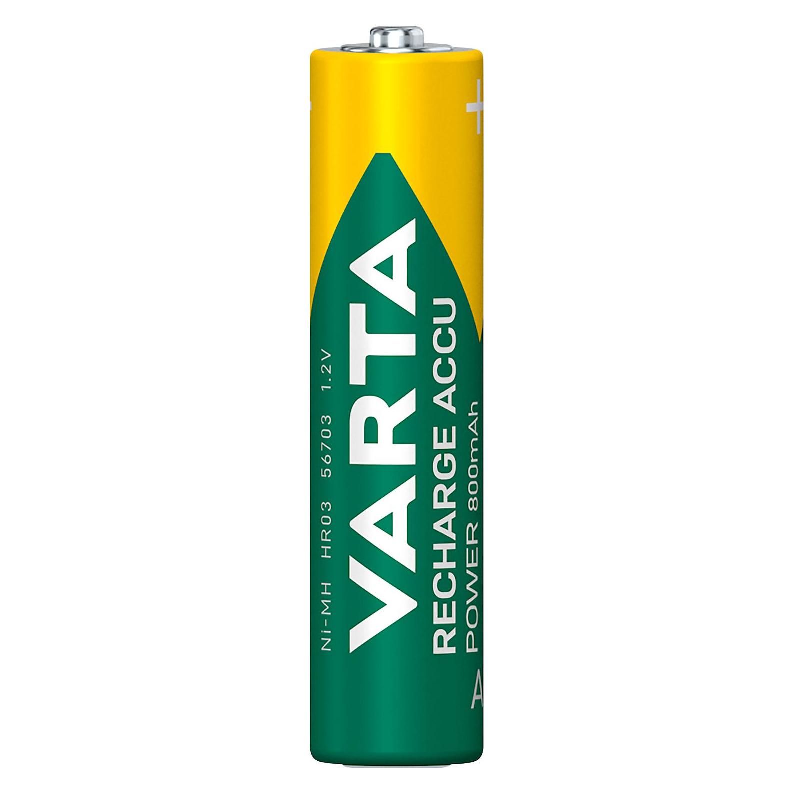 Varta Recharge Accu Power (2 Stk., AAA, 800 mAh) (56703101402)