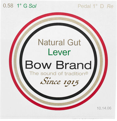Bow Brand NG 1st G Gut Harp String No.6