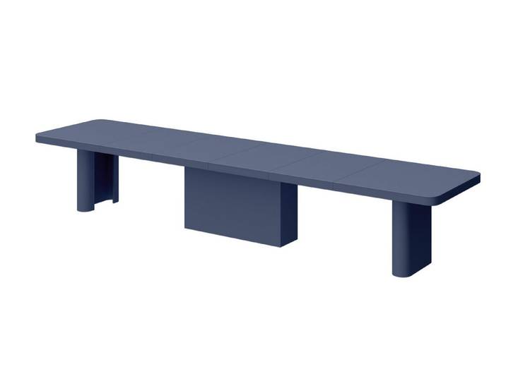 designimpex Esstisch Design Esstisch Tisch Portono XXL ausziehbar 160 bis 412 cm Esszimmer