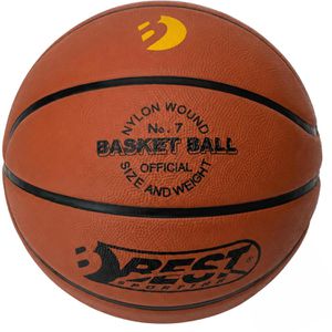 Best-Sporting Basketball 10111, outdoor, Größe 7, braun/schwarz, 625 Gramm, Trainingsball